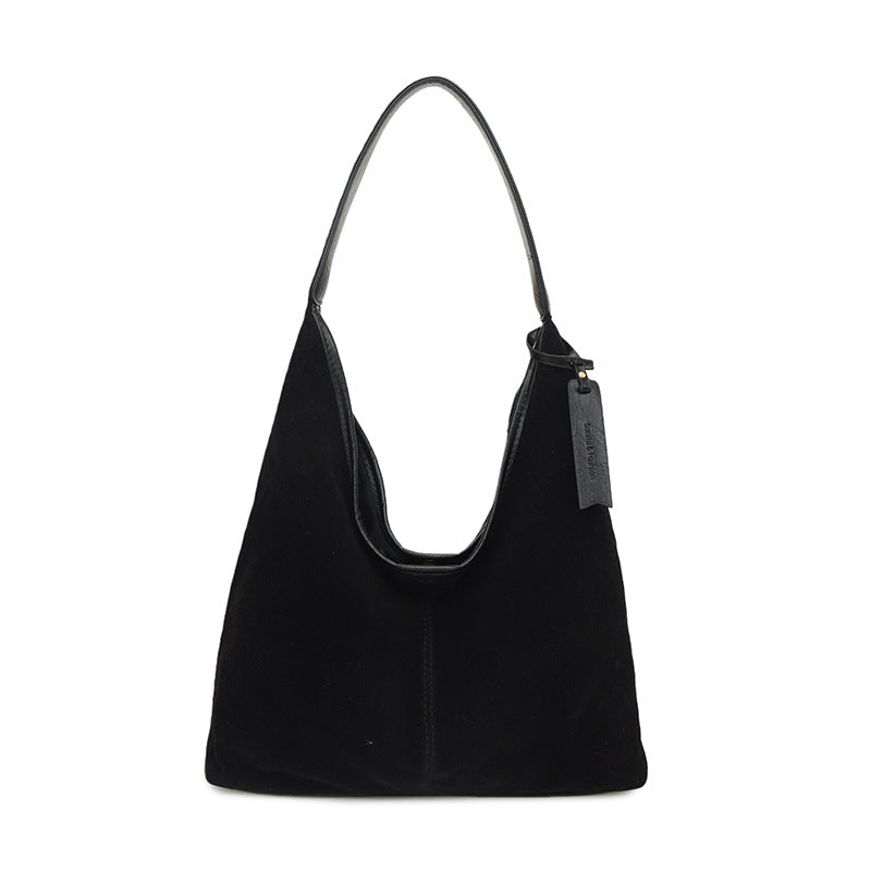 The Sora Suede Tote Bag