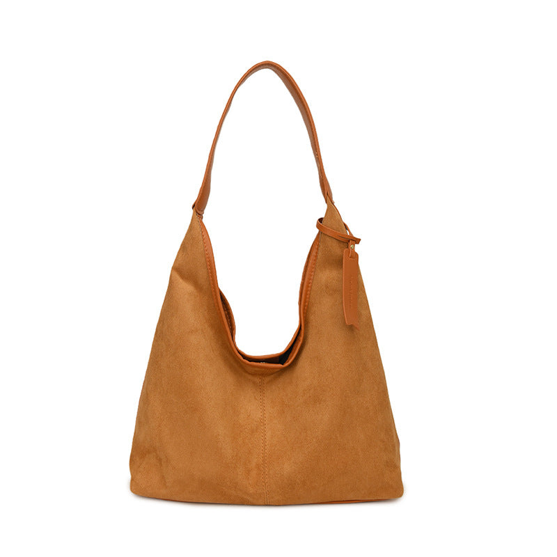 The Sora Suede Tote Bag