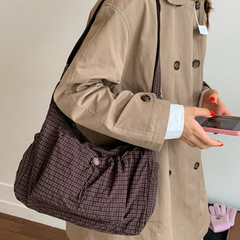 The Miro Check Tote Bag