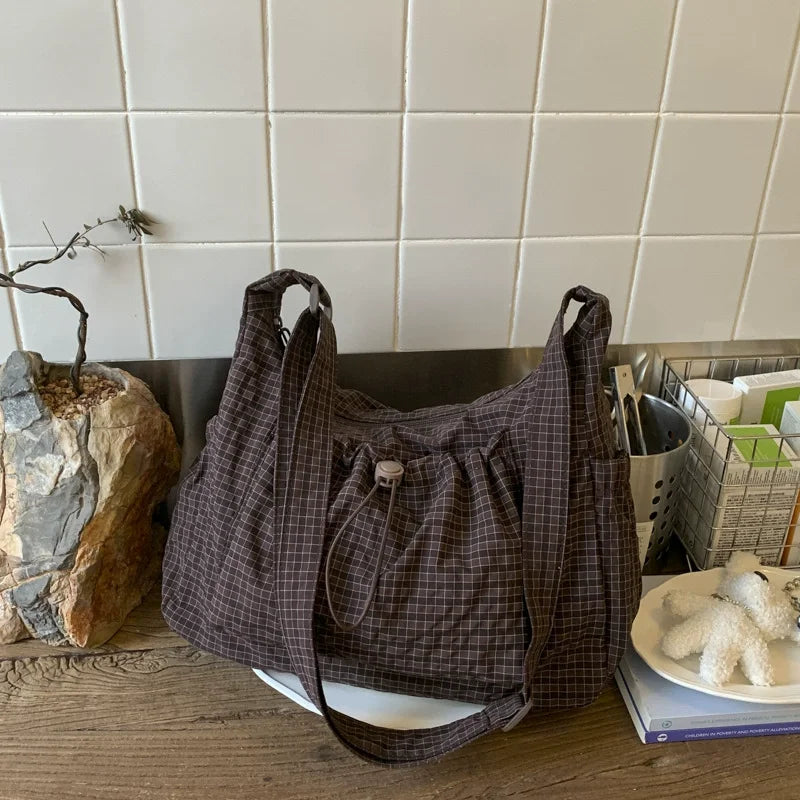 The Miro Check Tote Bag