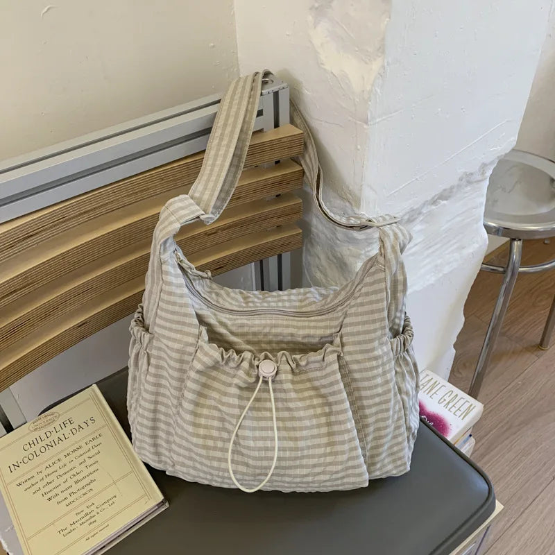 The Miro Check Tote Bag